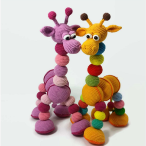 Receita Girafa Amigurumi