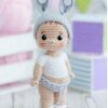 Receita Bebe amigurumi