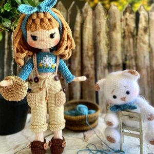 Receita Boneca Emily Amigurumi