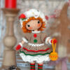 Receita Boneca Natalina Amigurumi