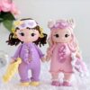 Receita Boneca Pijama Amigurumi