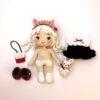 Receita Boneca Troca de Roupa Amigurumi