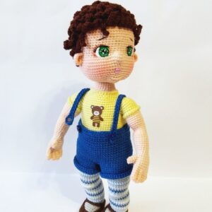 Receita Boneco Amigurumi