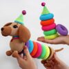 Receita Cachorro sensorial Amigurumi