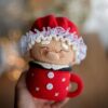 Receita Caneca Mamae Noel Amigurumi