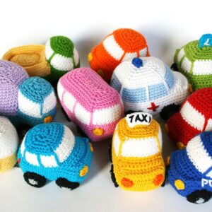 Receita Carrinhos Amigurumi