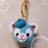 Receita Chaveiro Gato Amigurumi