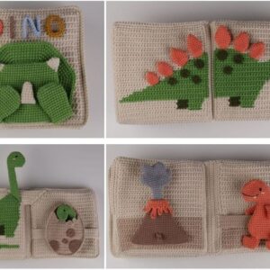 Receita Dinossauro de Encaixe Amigurumi