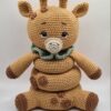 Receita Girafa Encaixe Amigurumi