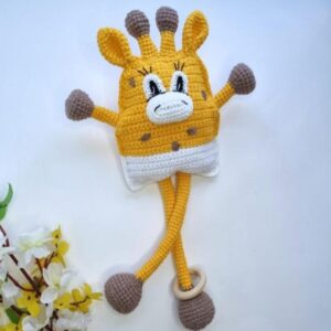 Receita Girafa Puxa Puxa Amigurumi