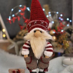 Receita Gnomo Amigurumi