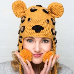 Receita Gorro Onça Amigurumi