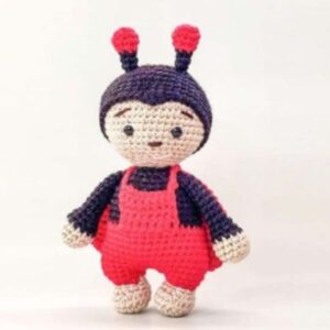 Receita Joaninha Amigurumi
