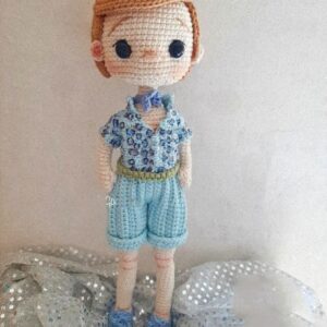 Receita Ken Amigurumi