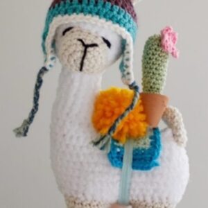 Receita Lhama Amigurumi