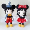 Receita Mickey e Minnie Amigurumi