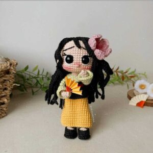 Receita Mulan Amigurumi