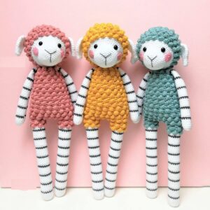 Receita Ovelha Amigurumi