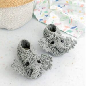 Receita Pantufa Elefante Amigurumi