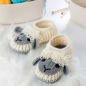 Receita Pantufa Ovelha Amigurumi
