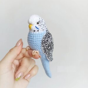 Receita Periquito Amigurumi