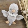 Receita Pomba Amigurumi
