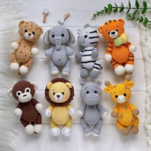 Receita Safari Amigurumi