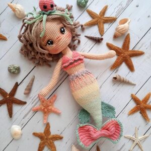 Receita Sereia Amigurumi