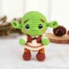 Receita Shrek Amigurumi