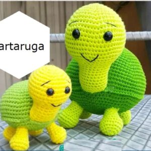 Receita Tartaruga Amigurumi