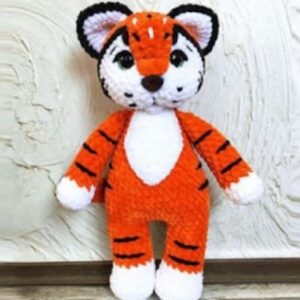 Receita Tigre Amigurumi