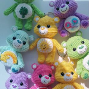 Receita Ursinhos Carinhosos Amigurumi