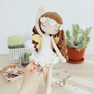 Receita fada Amigurumi