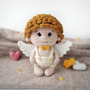 Receita Anjo Amigurumi