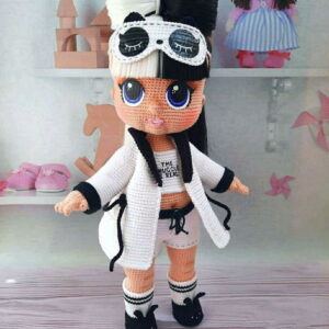 Receita Boneca Lol Amigurumi