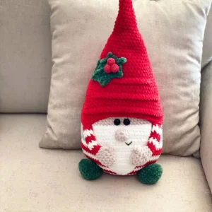 Receita Almofada Gnomos Amigurumi