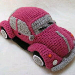 Fusca Amigurumi- Receitas de Amigurumi em portuguê