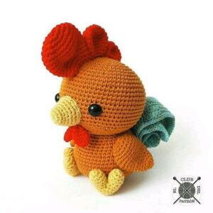 Galo Amigurumi - Receitas de Amigurumi em português