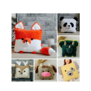 Kit 6 Almofadas Amigurumi - Receitas de Amigurumi em portugu