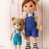 Receita Urso e Menino Amigurumi