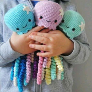 Polvo Amigurumi - Receitas de Amigurumi em português