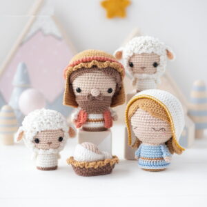Presepios Amigurumi - Receita de Amigurumi em português