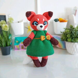 Receita Raposa Amigurumi