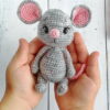 Ratinho Amigurumi - Receita de Amigurumi em portuguê