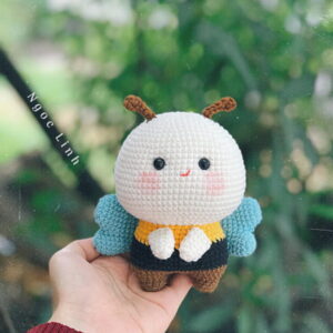 Receita Abelha Amigurumi