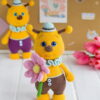 Receita Abelha Amigurumi