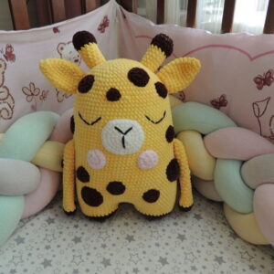 Receita Almofada amigurumi