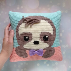 receita-almofada-preguica-amigurumi-almofada-receita