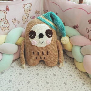 Receita Almofada Preguiça amigurum