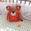 Receita Almofada Tigre amigurumi